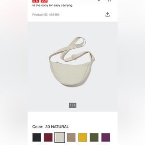 Uniqlo Round Mini Shoulder Bag